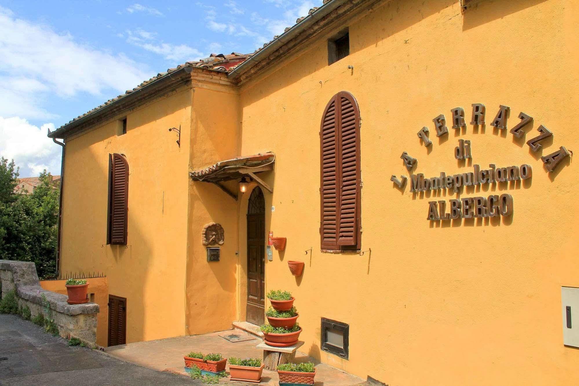 La Terrazza Di Montepulciano Hotell Exteriör bild